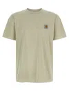 Carhartt Beige Oversize T-shirt In Green