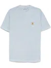Carhartt Work In Progress Logo Pocket T-shirt In Blue