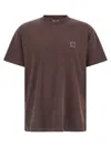 Carhartt Vista T-shirt Bordeaux In Burgundy