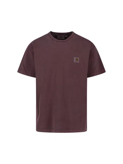 Carhartt 'vista' T-shirt In Brown