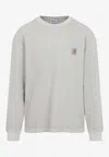 Carhartt Vista Waffle Long-sleeved T-shirt In White