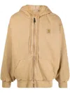 Carhartt Vista Zip-up Hoodie In Nude