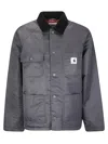 Carhartt W Alumni Chore Coat In Black