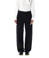 Carhartt Straight Leg Pants With Belt Loops And Pockets In Black