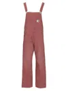 Carhartt W Bib Overall Straight One-piece Suit In Rose