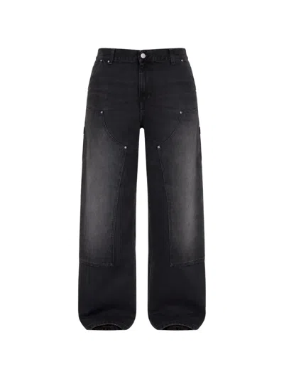 Carhartt W Brandon Double-knee Jeans In Black