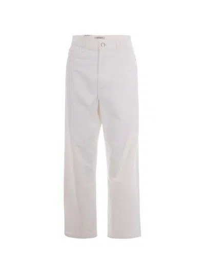 Carhartt W' Brandon Logo-patch Jeans In Animal Print