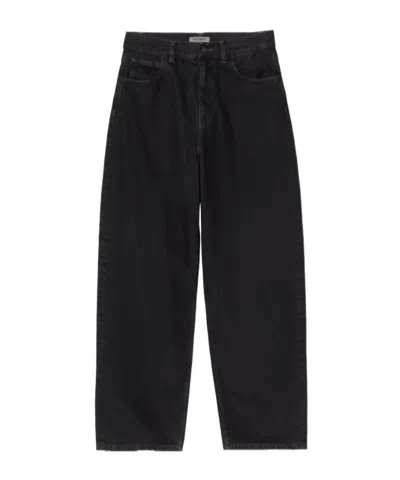 Carhartt Straight-leg Denim Jeans In Black