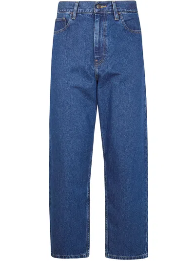 Carhartt W "brandon" Pant Smith Denim In Blue