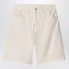 Carhartt Brandon Denim Bermuda Shorts In Neutral