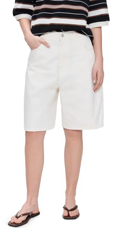 Carhartt W Brandon Shorts White (rinsed)