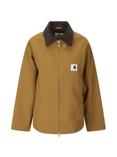 Carhartt W' Clark Jacket In Brown