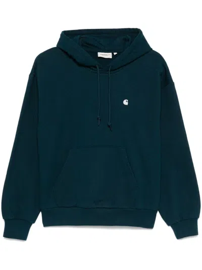 Carhartt W' Hooded Casey Hoodie In Blue