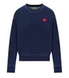 Carhartt Ingo Sweatshirt With Heart Logo In Blue