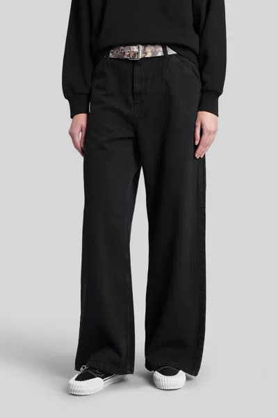 Carhartt W Jeans Pant Jeans In Black Cotton