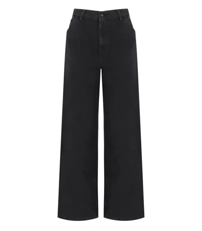 CARHARTT W' JENS BLACK JEANS