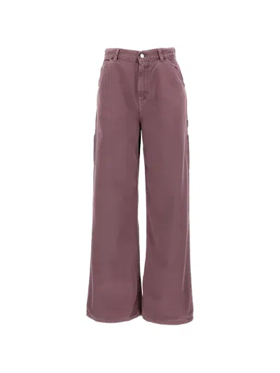 Carhartt W' Jens Five-pocket Jeans In Purple
