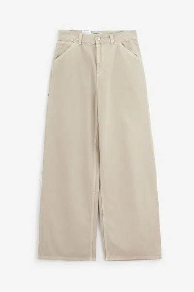 Carhartt Beige Jens Trousers In Cream