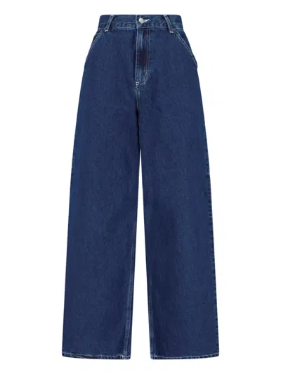 Carhartt 'w Jens Pant' Loose Jeans In Blue
