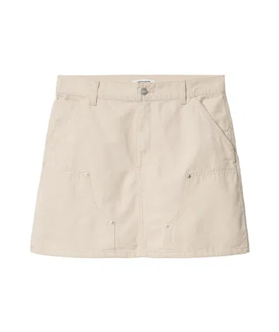 Carhartt W-maeve-double-knee-skirt In Nude