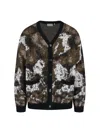 Carhartt Cardigan Merton Wild Dog Jacquard In Multi