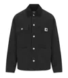 Carhartt Velvet Collar Breast Pocket Jacket In Black