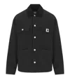 Carhartt Velvet Collar Breast Pocket Jacket In Black