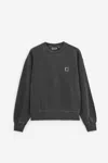 Carhartt Nelson Sweatshirt Gray In Gray