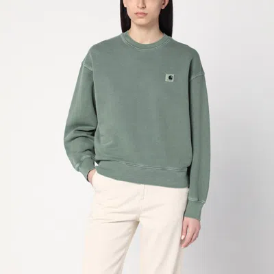 Carhartt W' Nelson Sweatshirt Park In Green