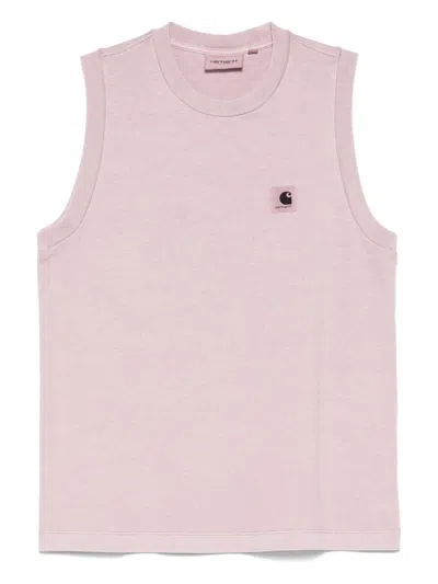 Carhartt W' Nelson Tank Top In Pink