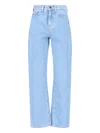 Carhartt Brandon Cotton Denim Jeans In Light Blue