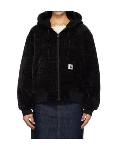 Carhartt Work Jacket "og Detroit" In Black  