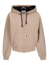 Carhartt Beige Og Active Jacket In Brown