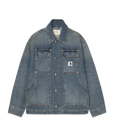 Carhartt W' Og Arctic Jacket In Blue