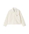 Carhartt Drewe Jacket With Heart Logo In White