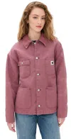 Carhartt Og Michigan Coat In Dusky Pink
