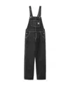 Carhartt Bib Straight Overalls In Black