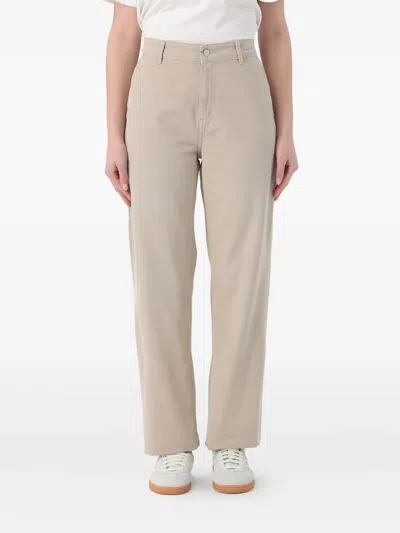 CARHARTT W' PIERCE COTTON TROUSERS