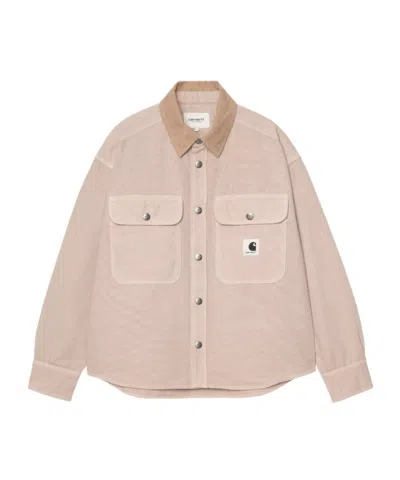 Carhartt W' Prescott Shirt Jac In Neutral