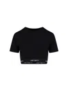 Carhartt W Script Crop Top In Black  