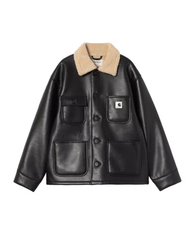 Carhartt W' Shepton Og Michigan Coat In Black