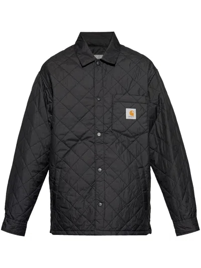Carhartt Wadeson Shirt Jacket In 89.xx Black