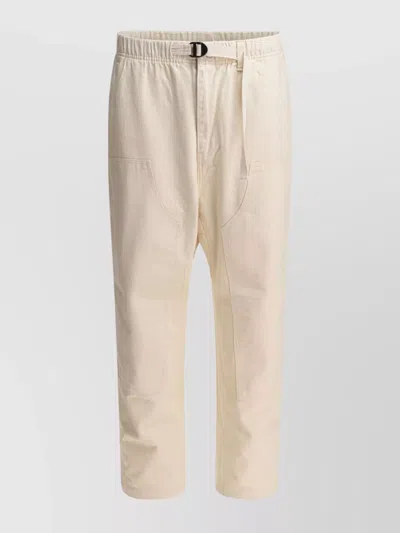 Carhartt Waistband Elastic Belt Loops Front Back Pockets In Beige