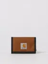 Carhartt Wallet  Wip Men Color Leather In Brown