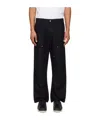 Carhartt Relaxed Tapered Double Knee Pants In Cotton In Black