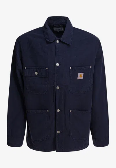 Carhartt Walter Chore Field Jacket In Blue