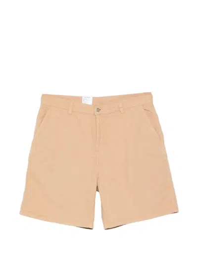 Carhartt Walter Leon Single Knee Shorts In Brown