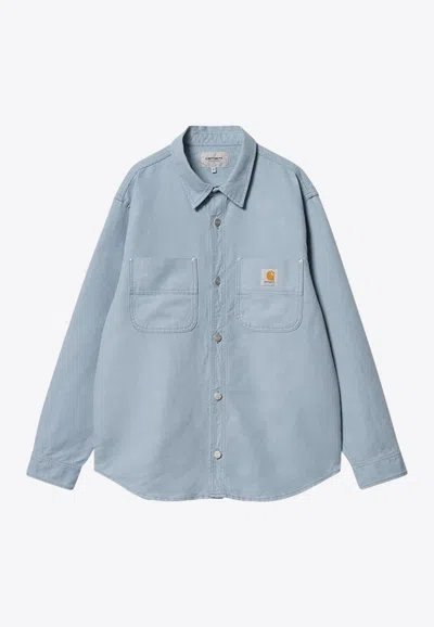 CARHARTT WALTER LOGO-PATCH SHIRT