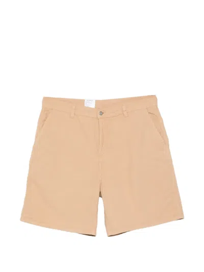 Carhartt Wip Walter Single Knee Utility Shorts In Neutral