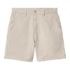 Carhartt Walter Single Knee Short In Neutral